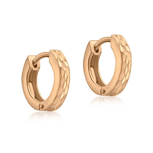 Créoles en or jaune 9 cts Carissima Gold l'élégance intemporelle d'un bijou raffiné