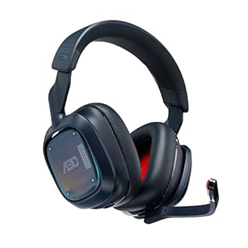 Headset Sem Fio Logitech G Astro A30 LIGHTSPEED com Conexão Bluetooth ou 3,5 mm, Microfone Destacável, Até 27h de Bateria, para Áudio 3D/Dolby Atmos, PS5, PS4, Nintendo Switch, PC, Android - Azul
