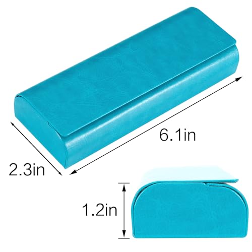 Image of Vemiss Hard Shell Eyeglass Cases, Lightweight Portable Glasses Case for Women Men