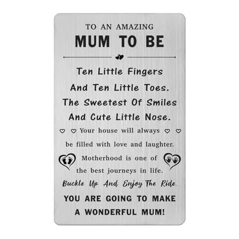 Gezxin Mum to Be Insert Card Gift Cover