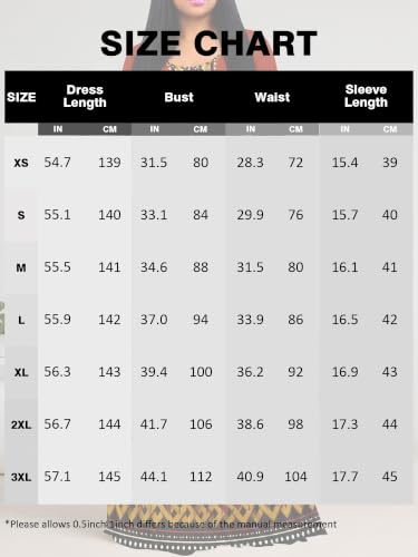 Image of PinkPatty Women's Plus Size Maxi Dresses Casual Flowy 3 /4 Sleeves Dress Printed Vacation Dress for Daily Wear with Belt