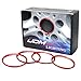 iJDMTOY (4) Anodized Red Aluminum Wheel Center Cap Surrounding Ring Decoration Trims For All BMW 68mm Center Caps