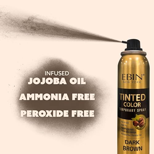 Spray Temporal para Raices Gris Tinte Negro 3.38oz miniatura 3
