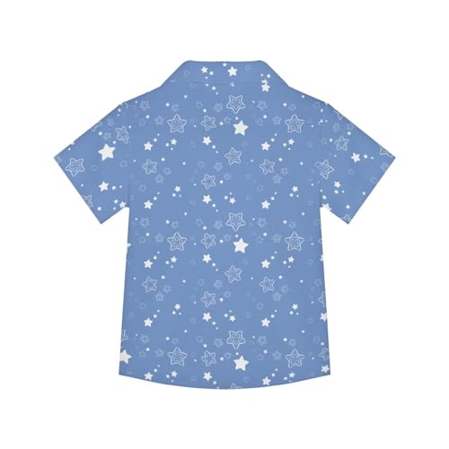 SYtrade Kids Hawaiian Shirt Short Sleeve Luau Shirt School Button Up Aloha Shirt2