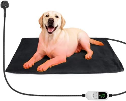 Heated Pet Pad 70x45cm – Waterproof Electric Cat & Dog Heating Ma...
