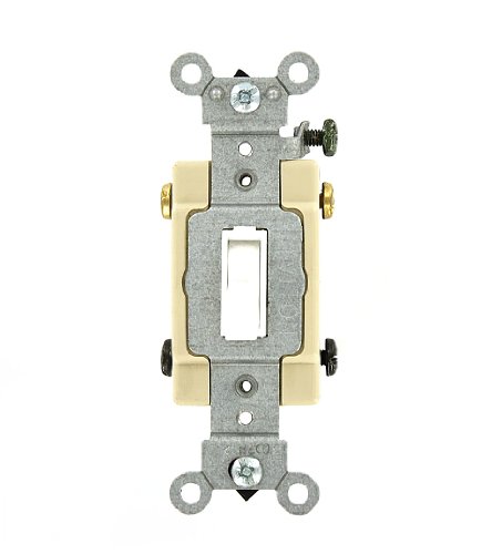 Interrupteur 4 voies Leviton 20A 120/277V pour réseau d'éclairage