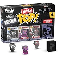 Funko Bitty POP! Marvel - Iron Man 4 Paquete Incluye War