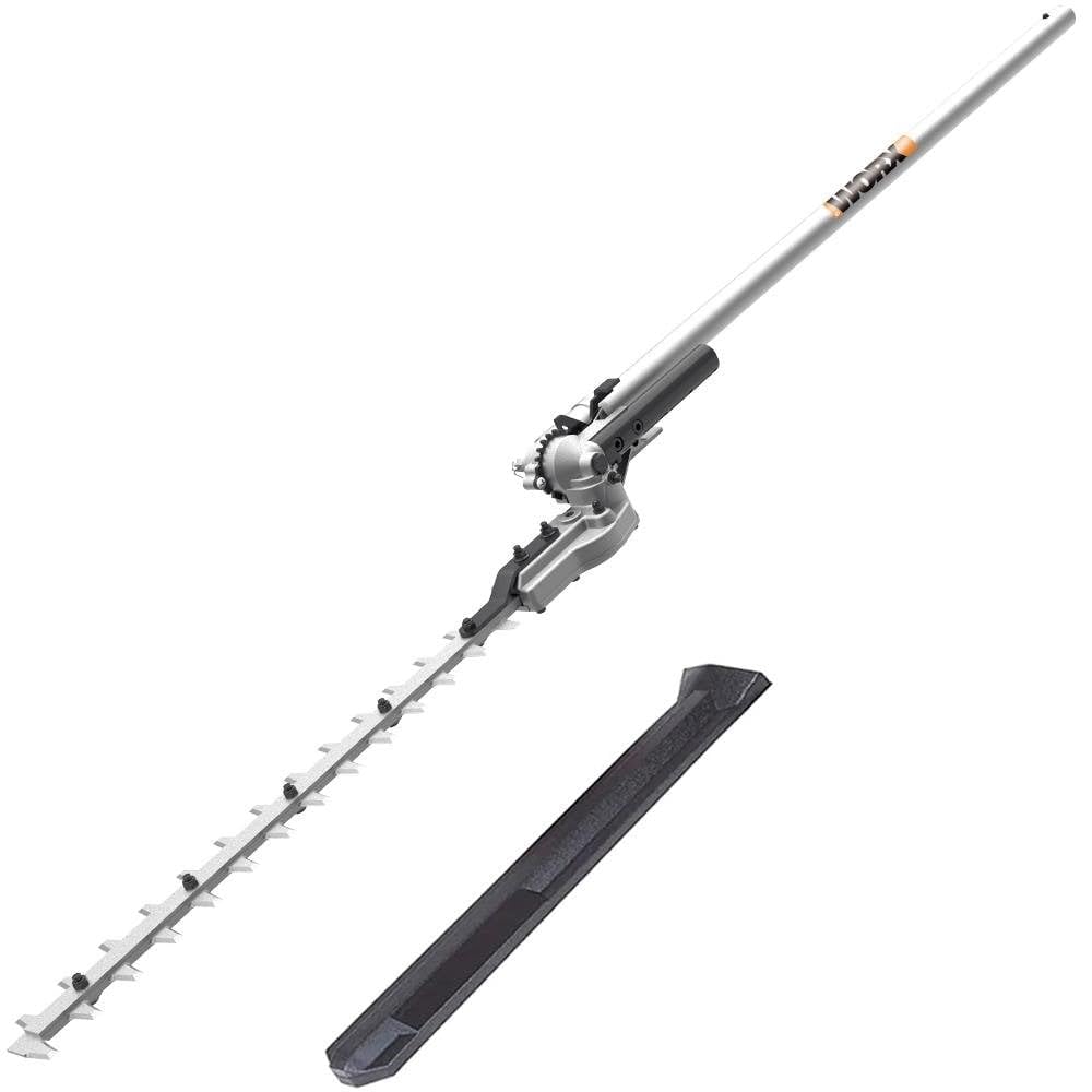 WORX WA0220 DriveShare Heckenschnere-Aufsatz - Multi-Tool Heckenschere - Schwertlänge 40cm - 24mm Schnittmesser - max. Schnitthöhe 3m - Erweiterungsaufsatz für WORX WG186E