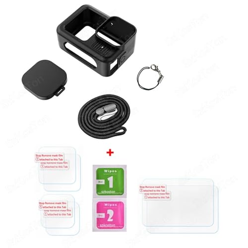 ݊܂ GoPro Hero 13 BlackΉ - یVRP[XAKXXN[veN^[AYLbvJo[ANZT[(Kit 5)