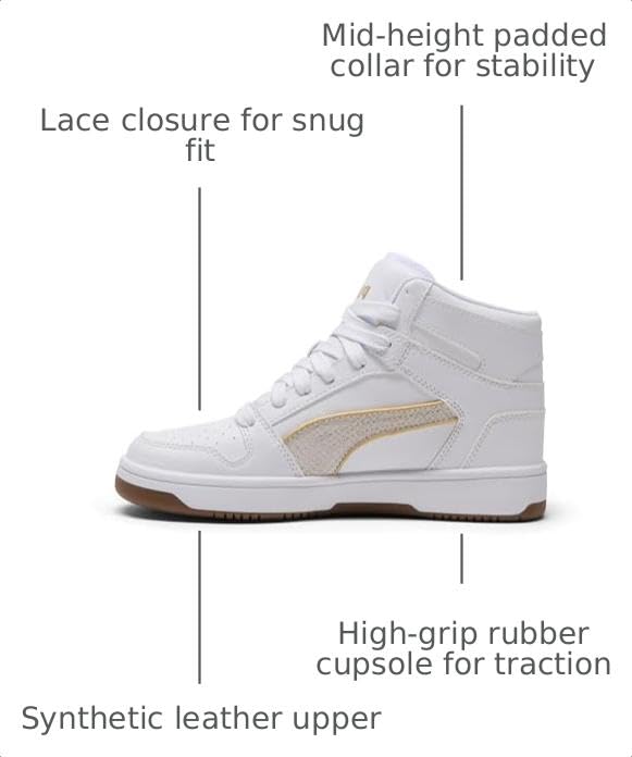 Image of PUMA Women's Rebound Layup Luminous Piping Shoes