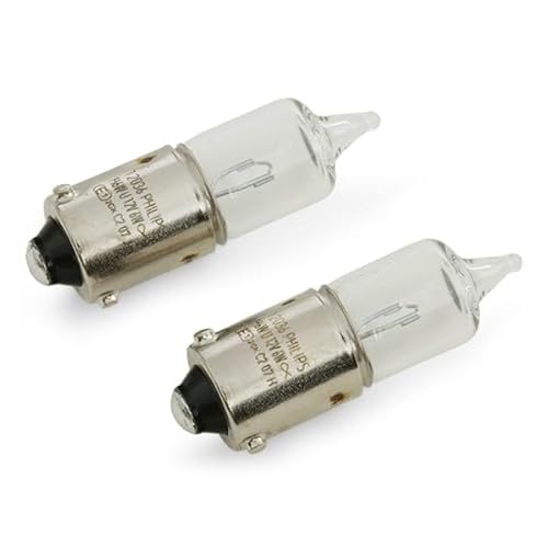 Philips 12036B2 Vision H6W Signallampe, 2er Blister, 13.50x9.50x13.50