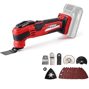 einhell outil multifonction sans fil varrito solo power x change (18v, 11000 20000 min. 1, verrouillage rapide, porte outil réglable en 12 directions) livré sans batterie ni chargeur