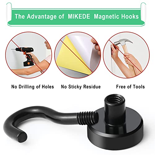 Mikede Black Magnetic Hooks thumb #5