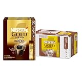 【 スティックコーヒー 大容量 】ネスカフェ ゴールドブレンド コク深め スティック ブラック 100本【 個包装 】【 ブラックコーヒー 】【 インスタント 】