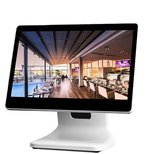 Image of 15.6-Inch Pos-Touch-Screen-Monitor, Electronic Cash Register Till, Retail Restaurant Pos Terminal Machine, 1366 * 768 Resolution Lcd, 4gb Ram, 64g Ssd, For Office,Restaurant