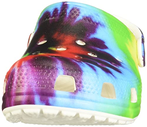 Crocs Classic Tie Dye Clogs (Toddler), Rainbow Tie Dye, 8 Toddler #TOP1