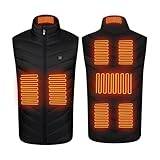 Maintenance Facile: Avant le lavage, veuillez retirer le câble USB pour la charge et la connexion détachable, zipper la poche et mettre le gilet dans le sac à linge pour le lavage de la machine. Afin de maintenir la qualité du gilet chauffé et de prolonger sa durée de vie, veuillez ne pas nettoyer, essuyer ou repasser le gilet chauffé