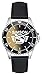 Herrenuhr mit Simson Logo SR1 SR2 SR4 SR50 S50 SR80 Spatz Star Sperber Fan Armbanduhr Geschenk Analog Quartz Lederarmband Uhr L-9482