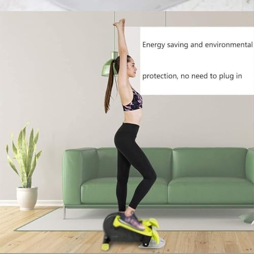 Image of Silent Foot Stepper Machine for Home Exercise, Compact Multi-Functional Weight Loss Device with Display, Non-Slip Pedals & Steel Frame