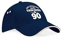 Algopix Similar Product 16 - 90th Birthday Baseball Cap Hat Gift