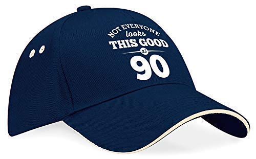 Design, Invent, Print! 90Th Birthday Baseball Cap Hat Gift Idea 90 Present Keepsake For Women Men Ninety cover