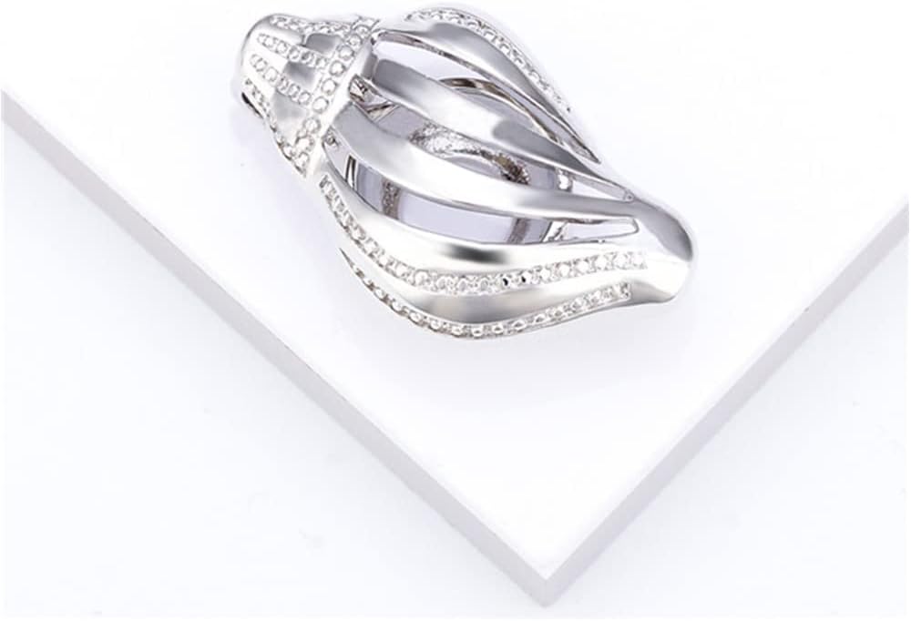 Conch Cage Pendants for Pearl Jewelry Making Silver Plated, Design Pearl Cage Pendants for Women - Image 2