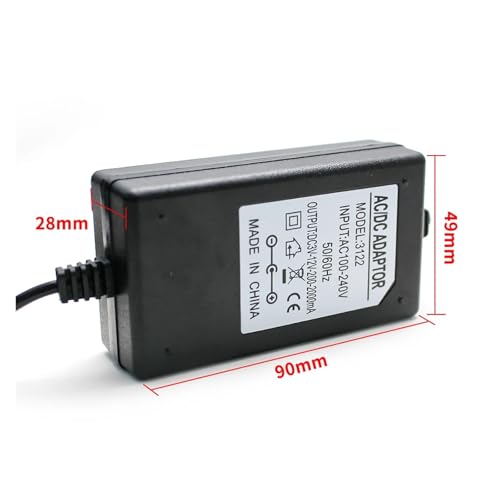 Adaptador de corriente ajustable 12V 2A 24W EU miniatura 5