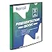 Samsill Presentation Folder/Portfolio Folder/Art Portfolio / 24 Pocket Protectors Bound Together / 48 Page Capacity/Report Cover / 8.5" x 11" Sheet Protector Folder