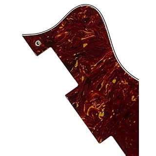 Pickguard pour guitare style Epiphone Dot (4 plis rouge tortue) - Les Beatles, Paul McCartney, John Lennon, RIngo Starr, George Harrison Pickguard pour guitare style Epiphone Dot (4 plis rouge tortue) – Image 5