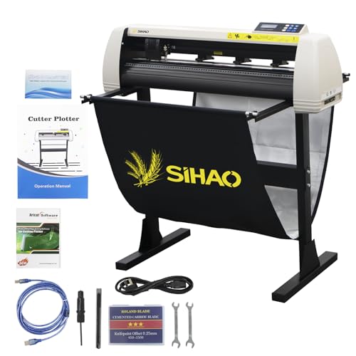 ZHIMAI Vinyl Cutter Machine, Cutting Plotter Machine with Snap-on...
