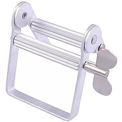 Toothpaste Squeezer, Metal Toothpaste Tube Squeezer Paint Tube Wringer Tube Roller for Artist, Hair Salon, Painter, Hairdressing, Hair Color Dye, Hand Cream, Toothpaste