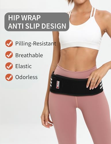 Image of Sacroiliac SI Joint Hip Belt lower Back Pain for Women & Men(Regular M /L）