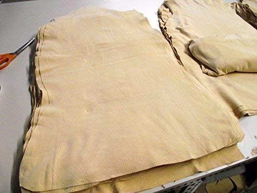 Peau de chamois 100% volltrangegerbt grand chiffon absorbant de 50x90 cm