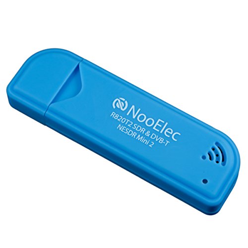Image of Nooelec NESDR Mini 2 USB RTL-SDR and ADS-B Receiver Set, RTL2832U and R820T2 Tuner, MCX Input. Low-Cost Software Defined Radio Compatible with Many SDR Software Packages, ESD-Safe
