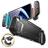 Mumba Case Compatible with Switch 2 [Blade Series] [Dock Friendly] [Military-Grade Protection] TPU Grip Protective Cover Shell, Quick-Release Joy-Con, Accessories for Switch 2 (Black)