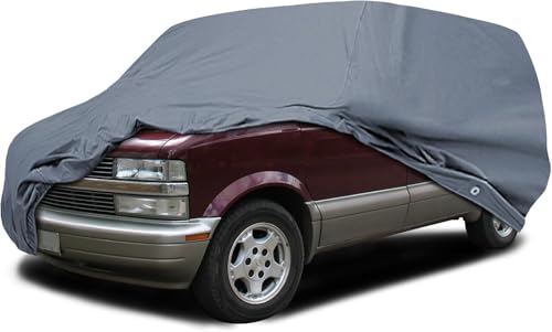 CARDIZ Supreme Full Car Cover - Semi Custom Fit for Astro 1985-2005 Minivan 4-Door | All-Weather Protection: Waterproof, Dustproof, Windproof, UV-Resistant | Includes Accessories