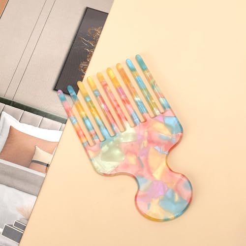 Peine Hair Pick de 4.7 pulgadas para cabello rizado miniatura 5