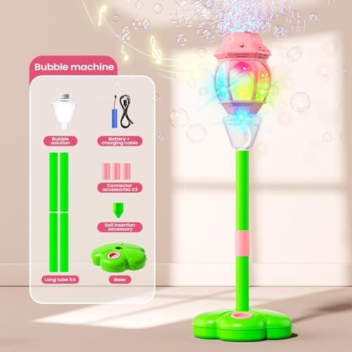 Jouets aquatiques extérieurs avec machine à bulles réglable et télécommandée - 5