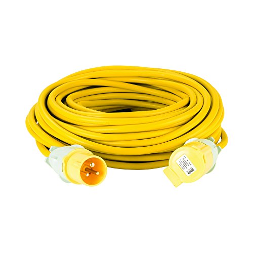 Defender E85233 25 m 16 A 2.5 mm 110 V Extension Lead Cable - Yellow