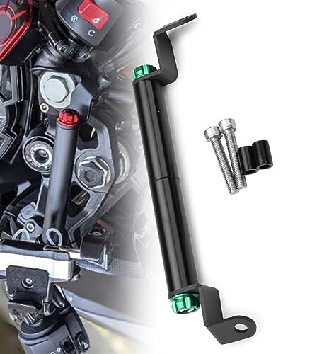 Support guidon GPS Ninja 400 en aluminium usiné pour fixations