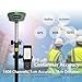 RTK GPS with Tripod, Pole and Tribrach with Optical Plummet & Fixed Adapter Survey Equipment GPS Receiver with IMU Rover & Base Handheld Collector Survey Software SMA26