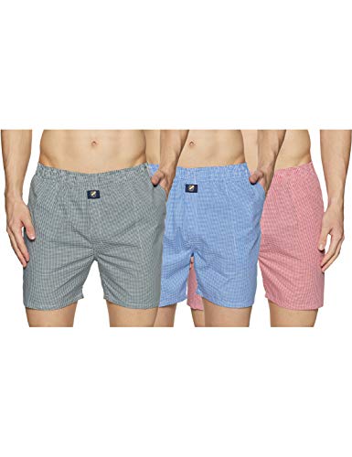 Image of Amazon Brand - House & Shields Men's Cotton Regular Boxer Shorts
