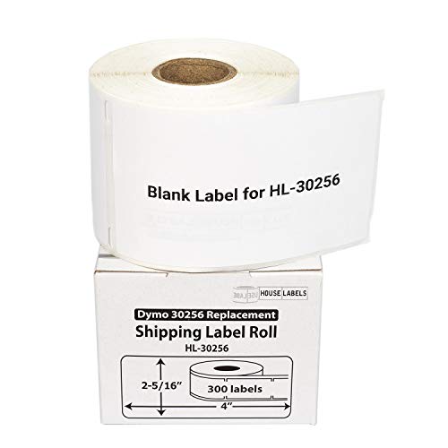 Houselabels Compatible Dymo 30256 Shipping Labels (2-5/16" X 4") Compatible With Rollo, Dymo Lw Printers, 18 Rolls / 300 Labels Per Roll #TOP3