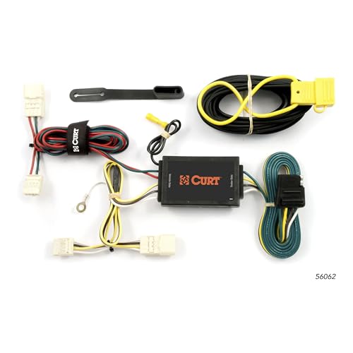 CURT 56062 Vehicle-Side Custom 4-Pin Trailer Wiring Harness for Select Scion xB
