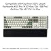 Silicone Wrist Rest for Keychron K10 Pro / K10 Max/ K10 HE / Q6 / Q6 Pro / Q6 Max / Q6 HE / V6 / V6 Max, 17.6