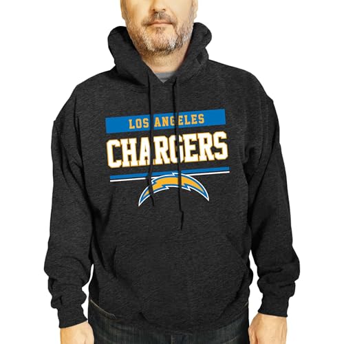 Los Angeles Chargers Charcoal Gameday Hoodie - Men and Women