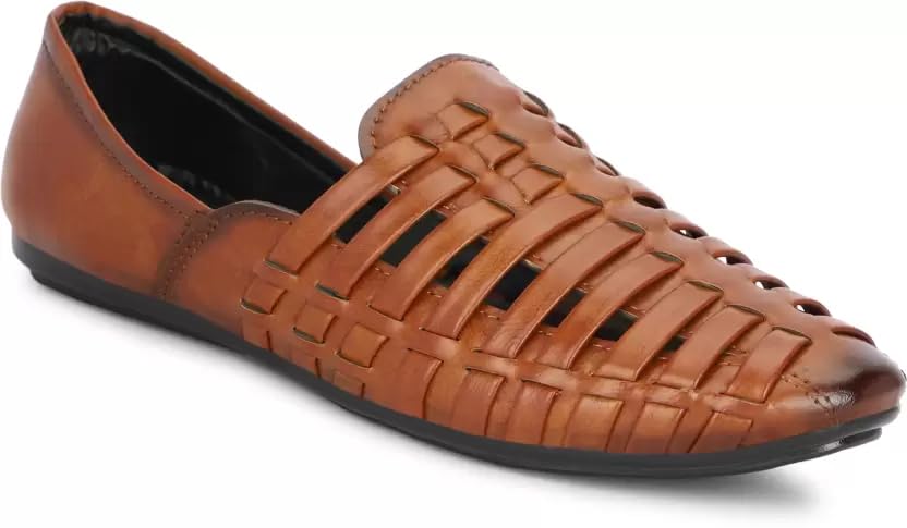 EMPENO Mens Tan Synthetic Slip-On Stylish/Trendy & Ethnic Nagra Juttis & Mojaris 8 (B0CH8LWLQC) Amazon Price History, Amazon Price Tracker