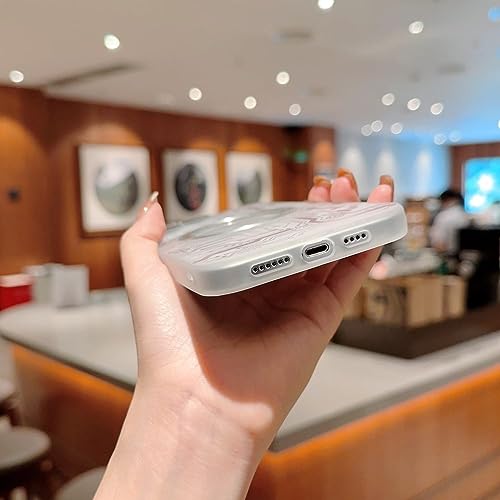 Coque de charge sans fil pour iPhone 12 Pro violette transparente ENILSA - 4