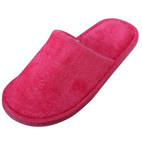 Fannyfuny Zapatillas de Casa Mujer Zapatos Mulas Interior Cómodo Suela Estable Antideslizante Pantuflas Suaves Elegantes sin Ruido Transpirables para Primavera Otoño Invierno