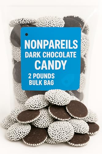 Dark Chocolate Nonpareils Candy 2 LB 616148